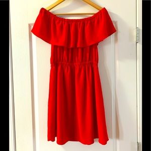 Aritzia | Wilfred | Hosta Dress | Off The Shoulder Dress